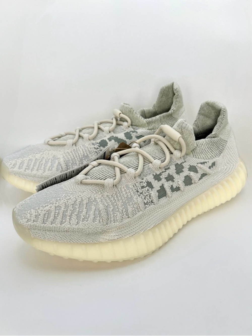 Adidas Yeezy Boost 350 V2 CMPCT Slate Bone Mens 11.5 NWT - Picture 3 of 10
